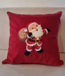 Kırlent Kılıfı-Noel Baba Aplikeli-42*42 cm. ürün görseli