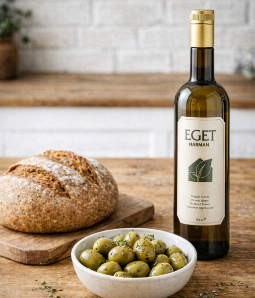 EGET Harman Soğuk Sıkım Zeytinyağı-750 ml. ürün görseli